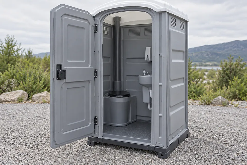 Upgraded portable toilet