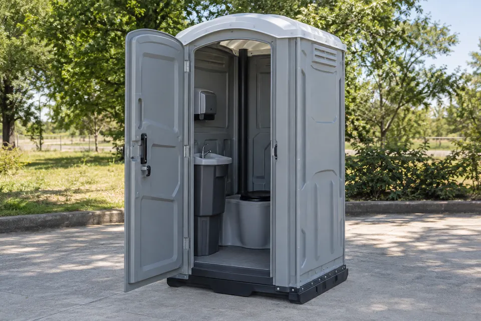 Upgraded portable toilet