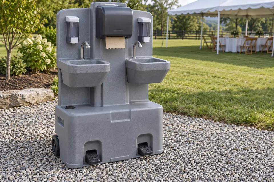 Portable handwashing station