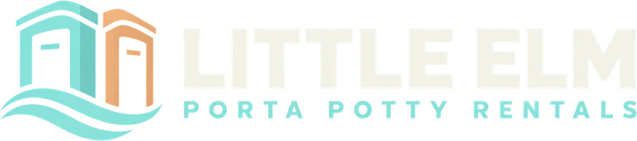 Little Elm Porta Potty Rentals — portable toilet and wave logo